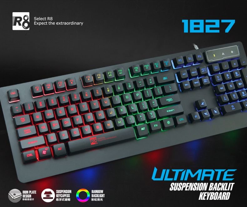 ban phim gia co r8 1827