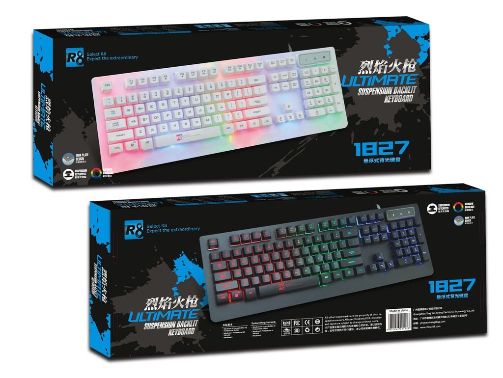 ban phim gia co r8 1827