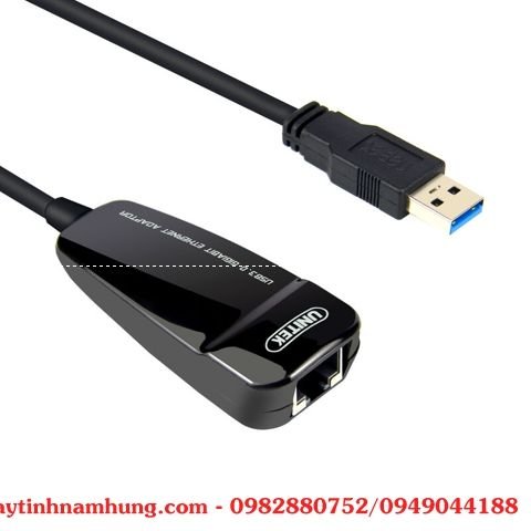 day chuyen doi usb 3.0 ra lan gigabit unitek y 3461