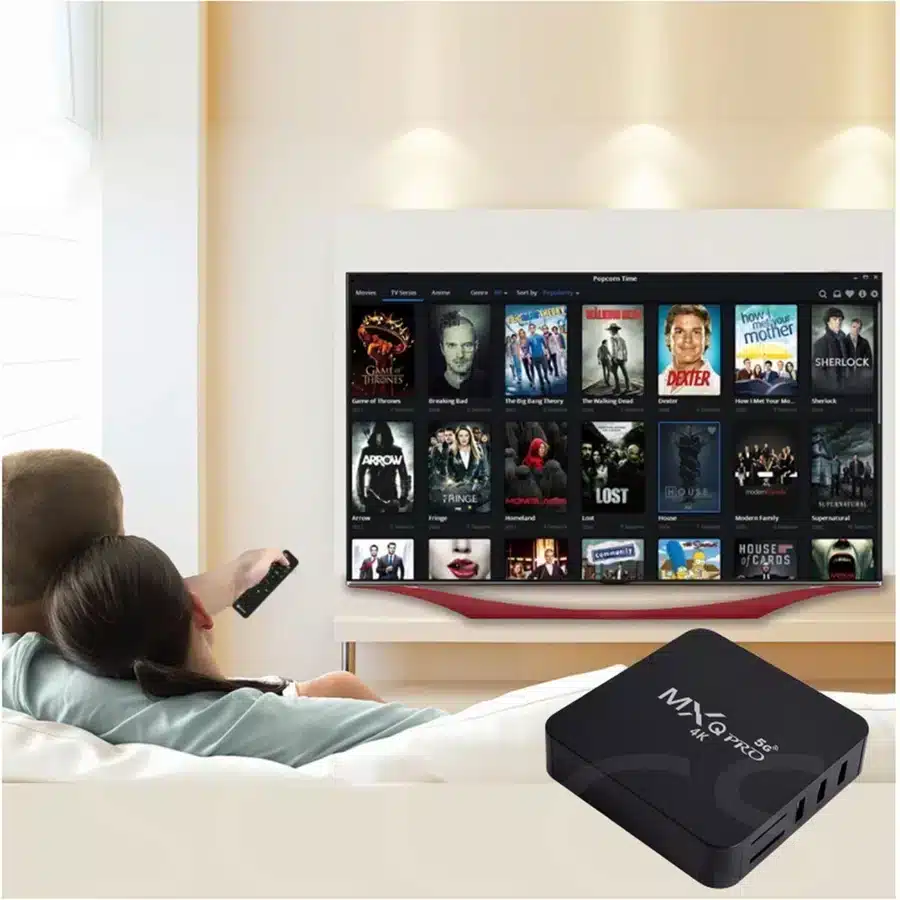MXQ Pro 5g Hộp TV thông minh 4K 16GB / 256gb WiFi Android 11.1 HD TV box smart set top box