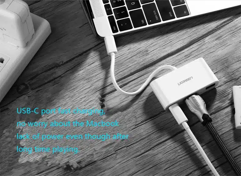 Cáp chuyển đổi cổng USB type C ra HDMI/VGA cho New Macbook 2016 microsoft Lumia 950XL Chromebook pixel