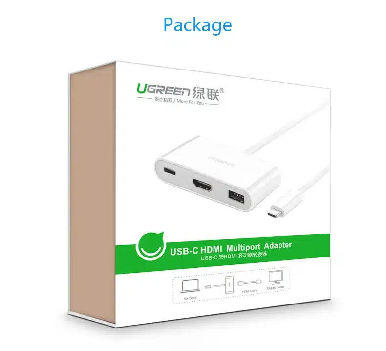 Cáp chuyển đổi cổng USB type C ra HDMI/VGA cho New Macbook 2016 microsoft Lumia 950XL Chromebook pixel