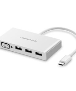 Bộ chuyển cổng USB type C ra USB 3.0 và VGA cho Macbook Pro 2017