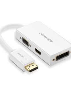 Cáp chuyển đổi Displayport to VGA + HDMI + DVI hỗ trợ 4k 2k