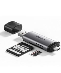 Đầu đọc thẻ SD/TF cắm điện thoại cổng USB Type C Ugreen 50704