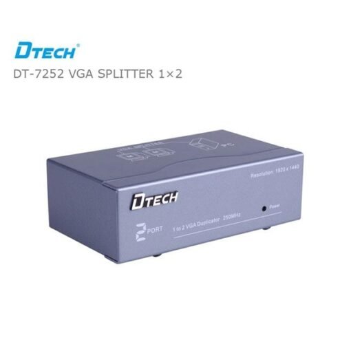 Bộ chia 1 máy tính ra 2 màn hình Dtech DT 7252