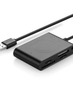 Bộ chia 3 cổng USB 2.0 kèm đầu đọc thẻ SD/M2/SD/TF Ugreen 20238