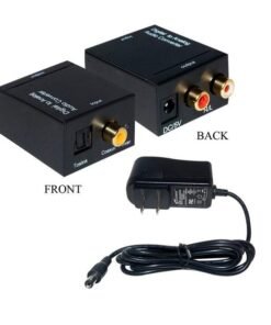 Bộ chuyển đổi Optical Audio to RCA Audio – Digital to Analog Audio R/L Toslink