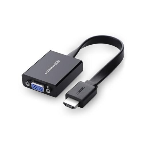 Cáp chuyển HDMI to VGA + Audio 3.5mm & Micro-USB Ugreen 40248