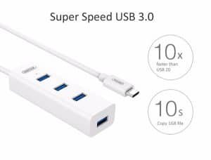 Bộ chia cổng USB type C chính hãng UNITEK https://maytinhnamhung.com/