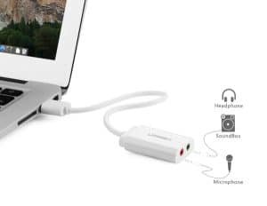 Cáp kết nối tai nghe và mic qua cổng USB. https://maytinhnamhung.com/