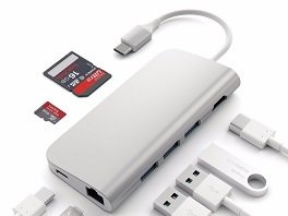 Bộ chia USB kèm đầu đọc thẻ cho Macbook pro 2016 https://maytinhnamhung.com/