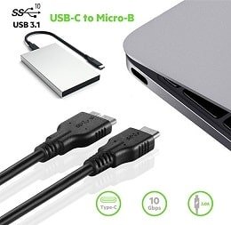 Cáp chuyển đổi USB type C cho ổ cứng di động https://maytinhnamhung.com/