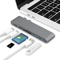 Bộ chia chuyển đổi USB cho Macbook Air đời mới 2018 https://maytinhnamhung.com/