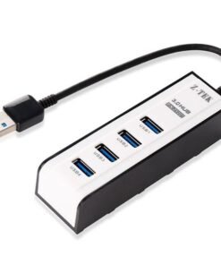 Bộ chia 4 cổng USB 3.0 vỏ nhựa Ztek ZY227