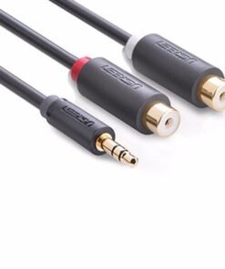 Cáp chuyển chân căm tai nghe 3.5 ra 2 đầu hoa sen