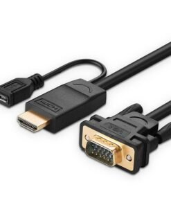 Cáp chuyển HDMI ra máy chiếu VGA Ugreen 30450 dài 2 mét