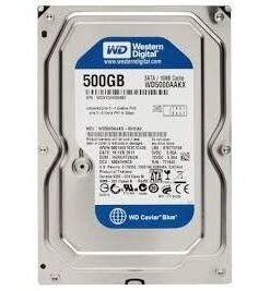 HDD Western Digital Caviar Blue 500GB 7200Rpm, SATA3 6Gb/s, 16MB Cache