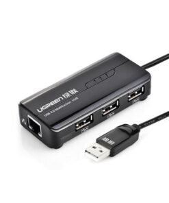 Bộ chia 3 cổng USB 2.0 và 1 cổng Ethernet 10/100Mbps Ugreen 20264