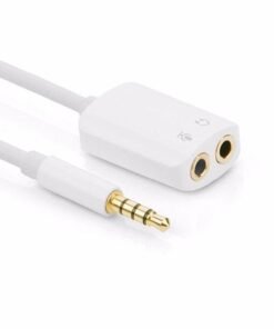 Cáp chia chân 3.5 ra loa và mic