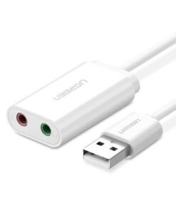 Cáp chuyển jack cắm tai nghe 3.5 qua cổng USB Ugreen 30143