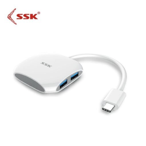 Bộ chia USB Type C ra 4 cổng USB 3.0 SSK810
