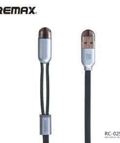 Cáp sạc đa năng 2 trong 1 sạc cho iphone và samsung REMAX RC-025T