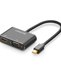 Cáp chuyển đổi cổng Thunderbolt trên laptop ra HDMI, VGA cho máy chiếu Ugreen 20422