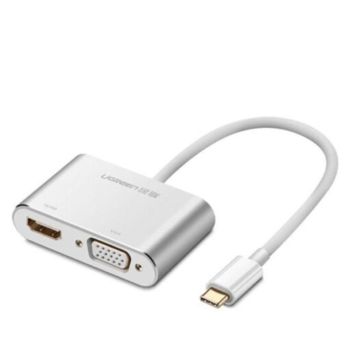 Cáp chyển Thunder bolt 3 ra HDMI VGA cho Macbook, Dell XPS, HP Envy