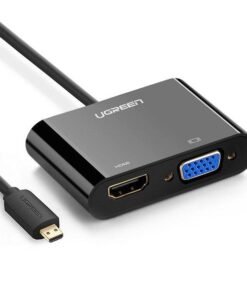 Bộ chuyển đổi Micro HDMI sang HDMI VGA cho Ultrabooks, Máy tính bảng, Máy ảnh và Máy quay phim