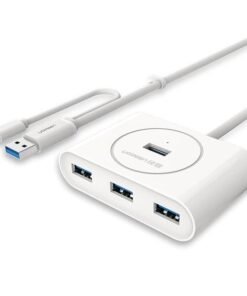 Bộ chia 4 cổng USB 3.0 tích hợp OTG Ugreen 20284
