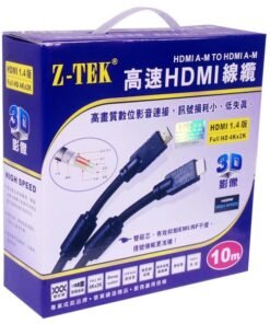 Cáp HDMI ver 1.4 hỗ trợ 3D Ztek ZC071A dài 10 mét