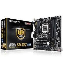Bo mạch chủ GIGABYTE™ GA-B150M-D3H DDR3