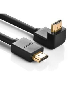 Cáp HDMI UGREEN HD103 dây tròn bẻ góc 90 độ