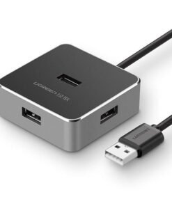 Bộ chia cổng USB vỏ nhôm có nguồn phụ