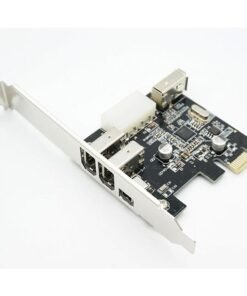 Card PCIe 1394 Firewire 4pin 6pin cho main H61