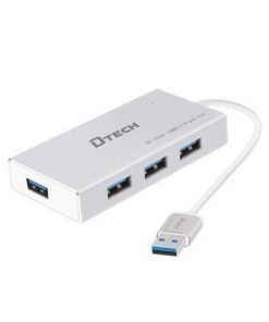 Bộ chia 4 cổng USB vỏ nhôm thiết kế cho Macbook