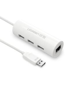 Cáp chuyển USB 2.0 to Lan và 3 cổng USB Ugreen 20267