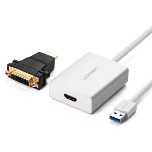 Cáp kết nối máy tính bảng với máy chiếu qua cổng USB to HDMI Ugreen 40229