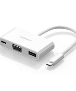 Cáp nối cổng USB Macbook 12 sang máy chiếu VGA Ugreen 30376