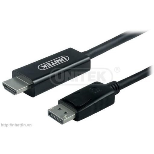 Cáp chuyển Display Port to HDMI Unitek Y5118CA dài 1.8M