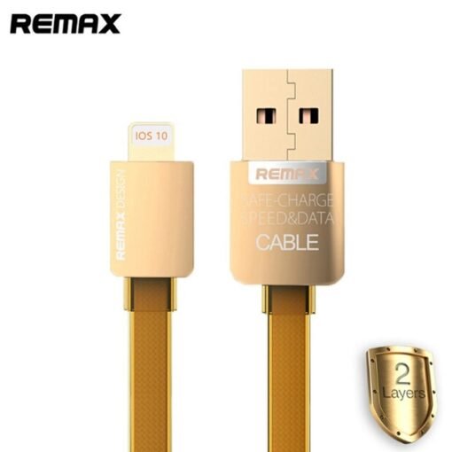 Cáp sạc lightning Remax Gold