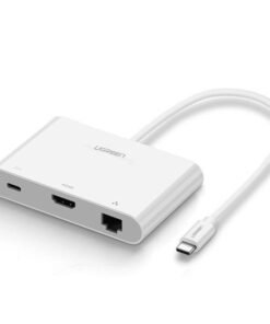 Cáp kết nối cổng trên Macbook 2016 ra máy chiếu HDMI tích hợp cổng mạng LAN