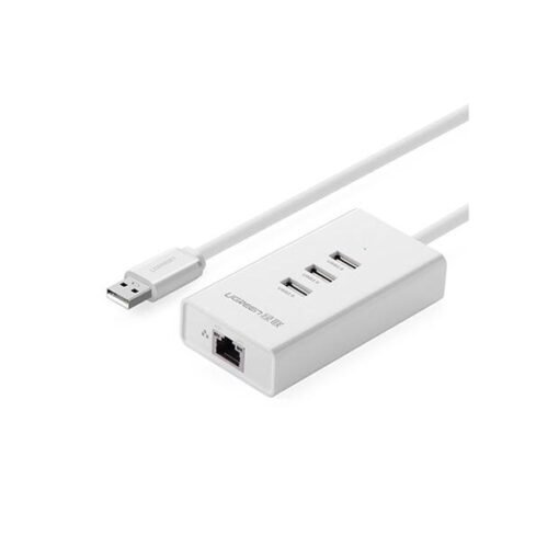 Bộ chia 3 cổng USB 2.0 + 1 cổng Lan Ugreen 20259