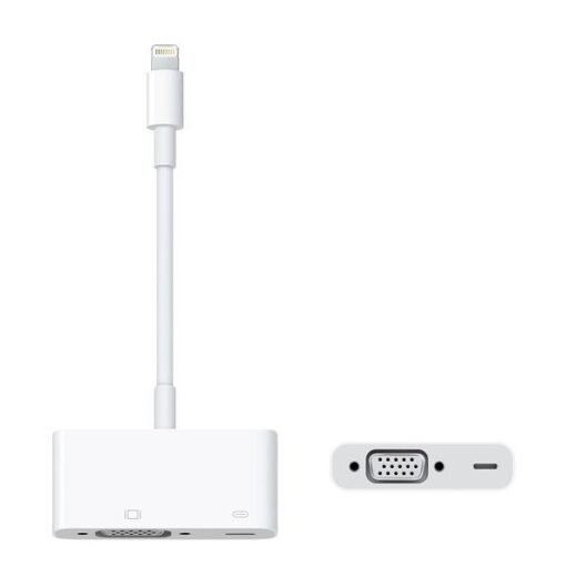Cáp kết nối Ipad ra màn hình máy chiếu (Lightning to VGA adapter)