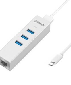 Bộ chia USB cho MacBook Pro 13, 15 inch Touch Bar ra cổng mạng LAN Orico