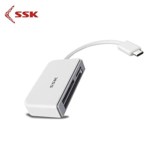 Đầu đọc thẻ cắm cổng USB type C SSK SCRM610