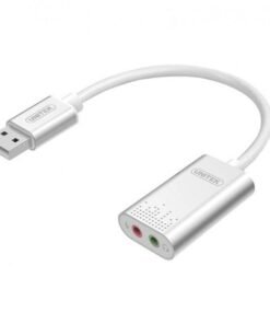 Cáp chuyển cổng cắm tai nghe qua USB Unitek Y-247