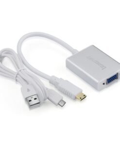 Cáp chuyển đổi Mini HDMI to VGA Ugreen 40217