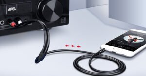 Giải pháp kết nối điện thoại không có cổng 3.5mm với dàn âm thanh khủng https://maytinhnamhung.com/